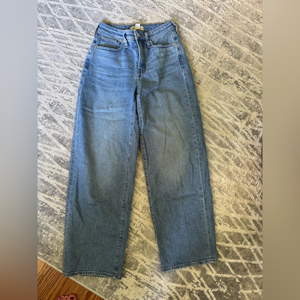 Madewell, perfect vintage wide leg jeans